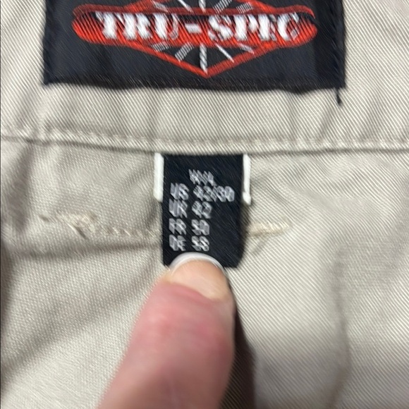 MN5 Tru-spec Classic Tan Cargo Pants with Durable Cotton Fabric - Picture 7 of 7